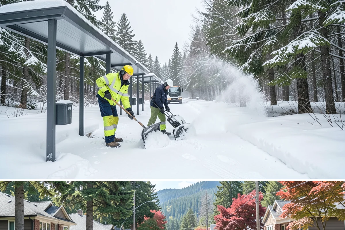 Hotel Snow Plowing in Hunts Point, King County, WA - Arrange 24-hour seasonal coverage before winter so guests always arrive to a clear entrance.
