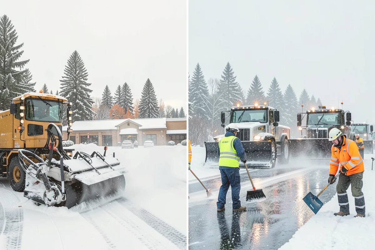 Hotel Snow Plowing in Index, Snohomish County, WA - Set 24-hour priorities for the porte-cochere, entrances, and guest lot