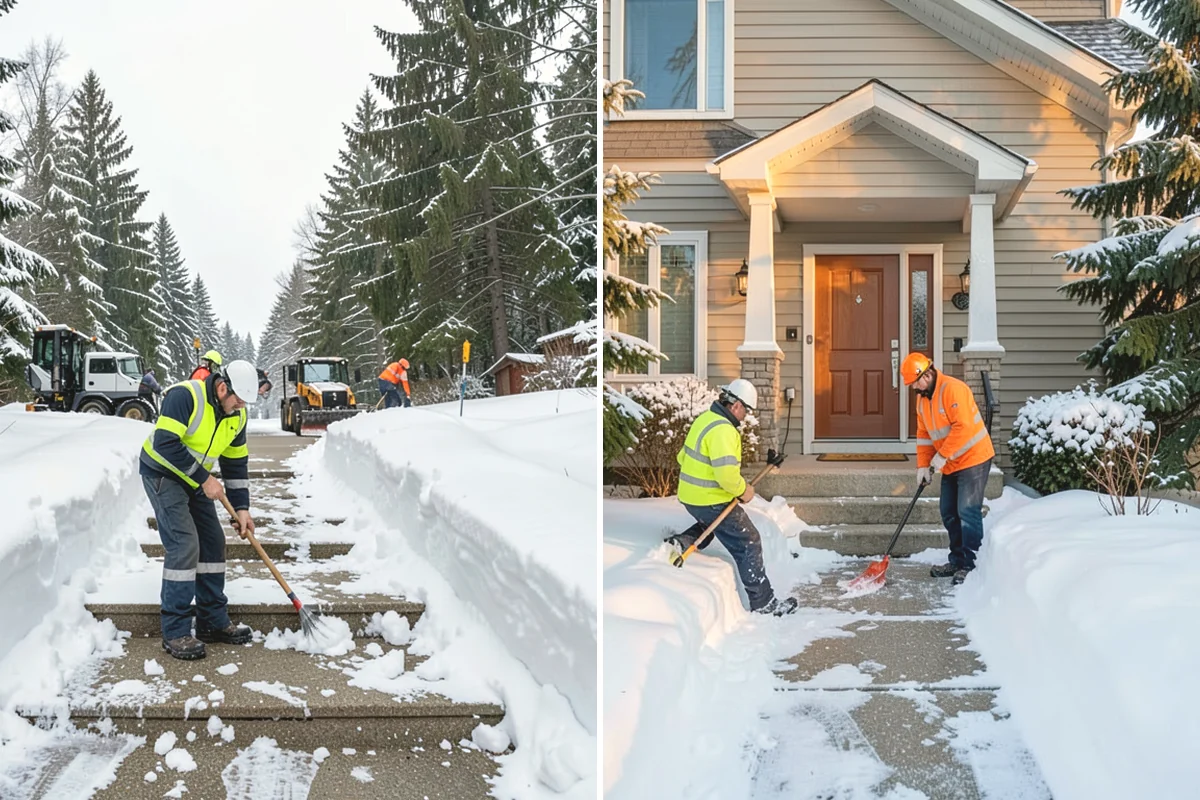 Hotel Snow Plowing in La Conner, Skagit County, WA - Set 24-hour priorities for the porte-cochere, entrances, and guest lot