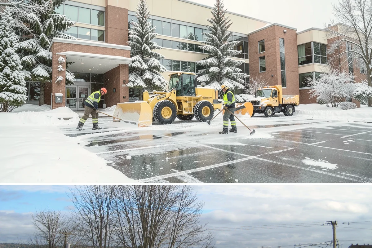 Hotel Snow Plowing in Langley, Island County, WA - Arrange 24-hour seasonal coverage before winter so guests always arrive to a clear entrance.