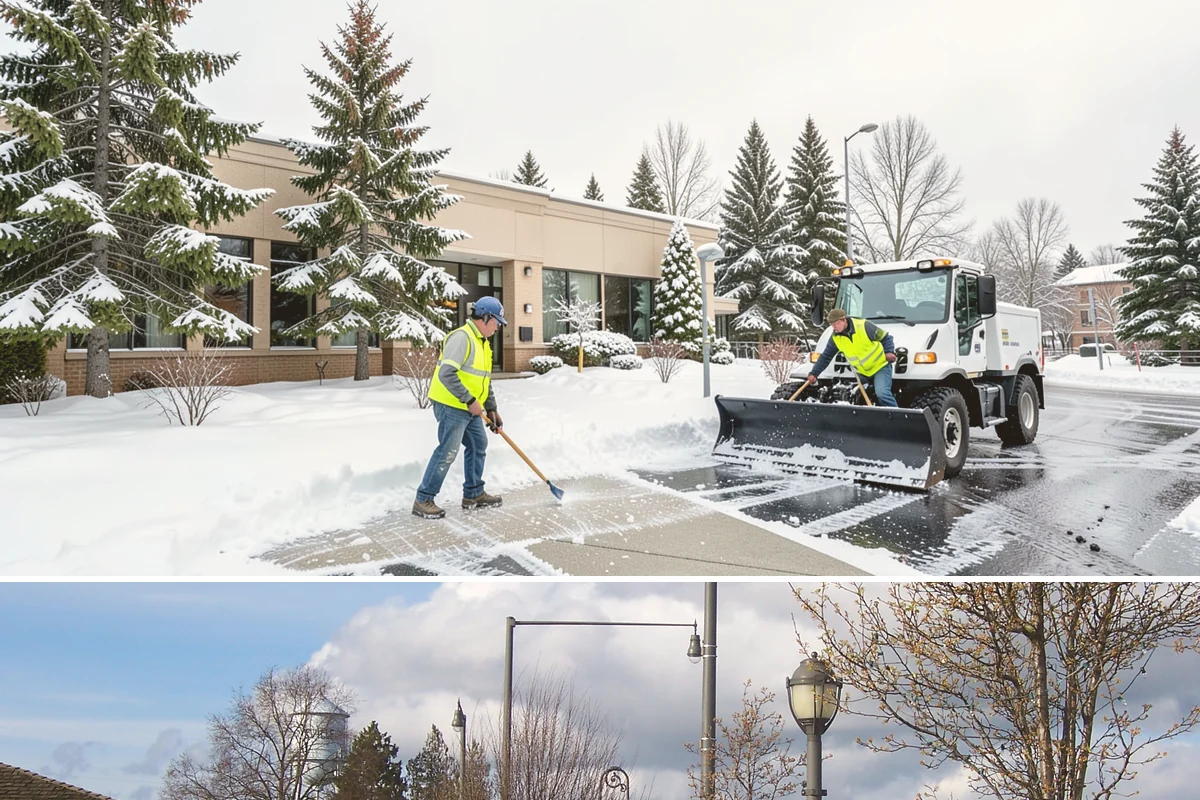 Hotel Snow Plowing in Marysville, Snohomish County, WA - Arrange 24-hour seasonal coverage before winter so guests always arrive to a clear entrance.