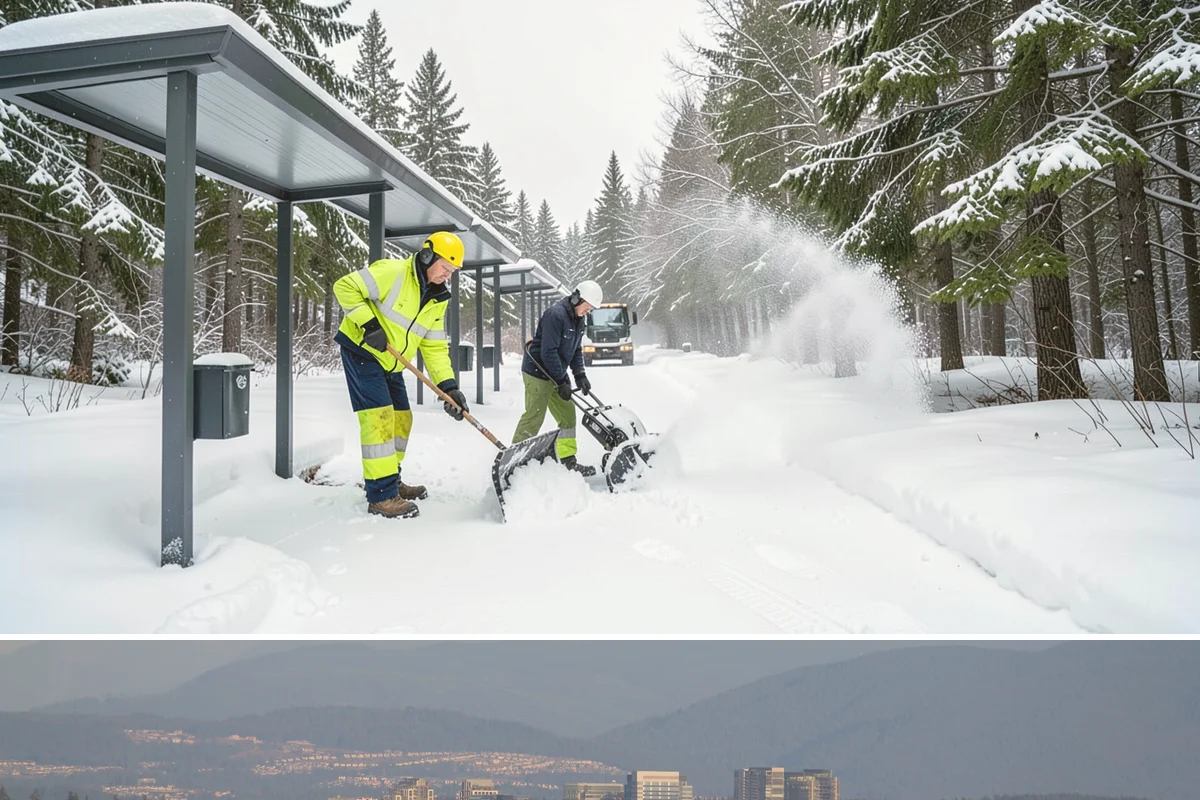 Hotel Snow Plowing in Medina, King County, WA - Arrange 24-hour seasonal coverage before winter so guests always arrive to a clear entrance.