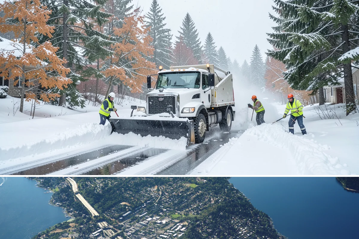 Hotel Snow Plowing in Mercer Island, King County, WA - Arrange 24-hour seasonal coverage before winter so guests always arrive to a clear entrance.