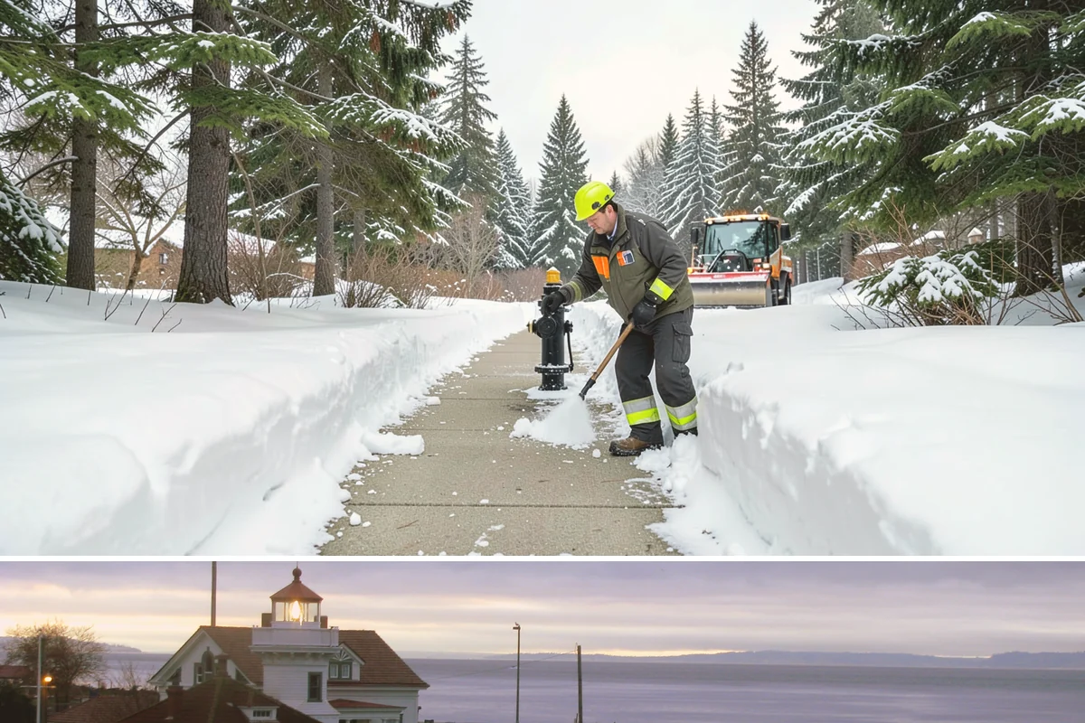 Hotel Snow Plowing in Mukilteo, Snohomish County, WA - Arrange 24-hour seasonal coverage before winter so guests always arrive to a clear entrance.