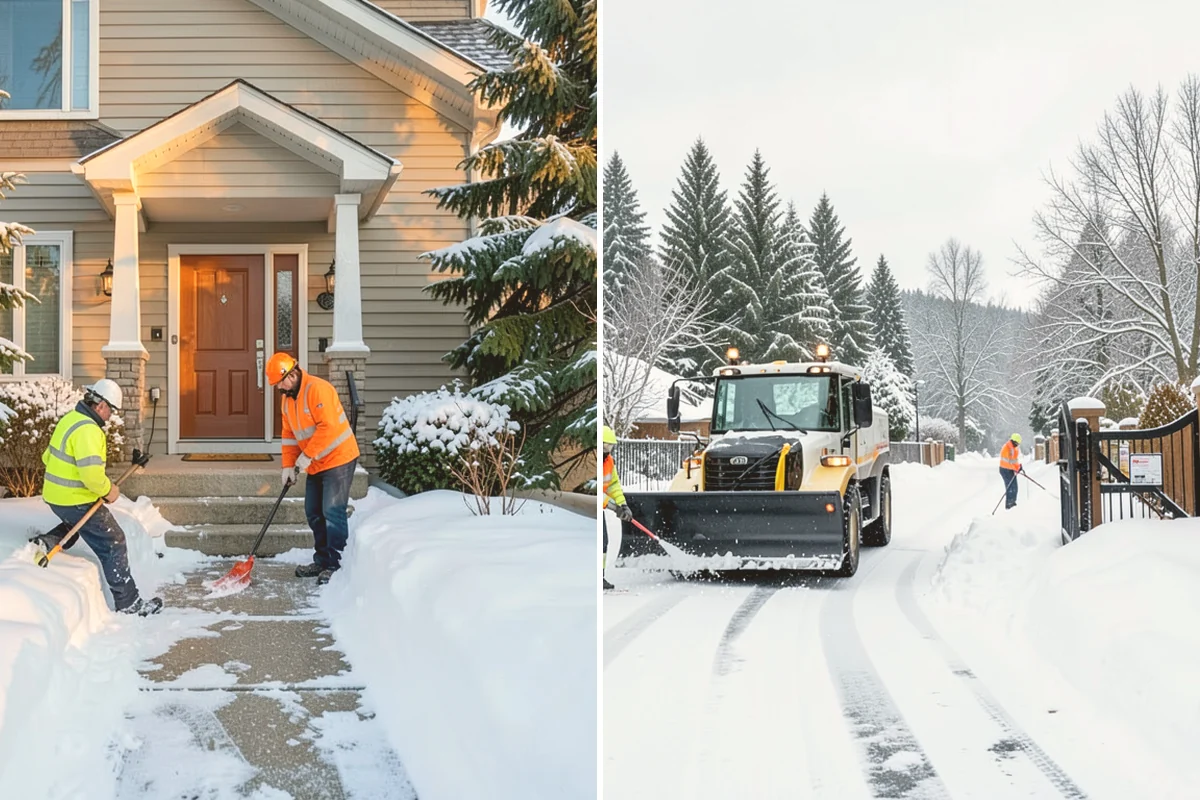 Hotel Snow Plowing in Orting, Pierce County, WA - Set 24-hour priorities for the porte-cochere, entrances, and guest lot