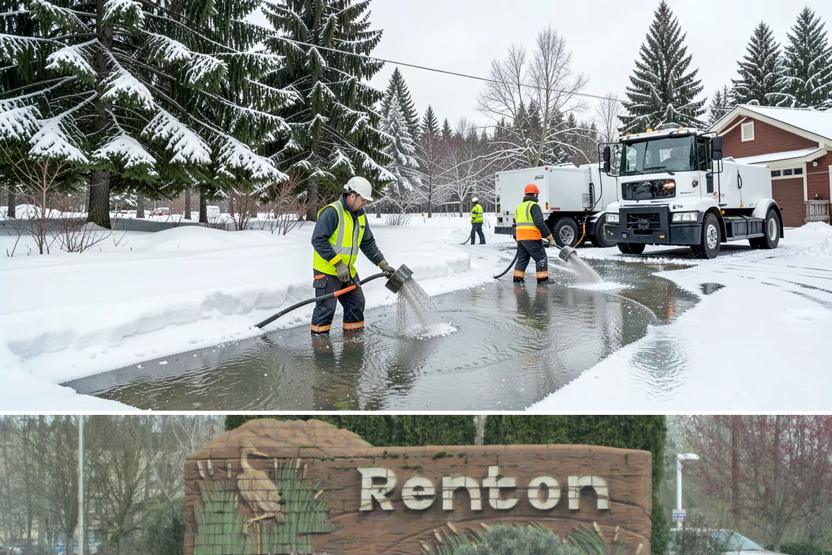 Hotel Snow Plowing in Renton, King County, WA - Arrange 24-hour seasonal coverage before winter so guests always arrive to a clear entrance.