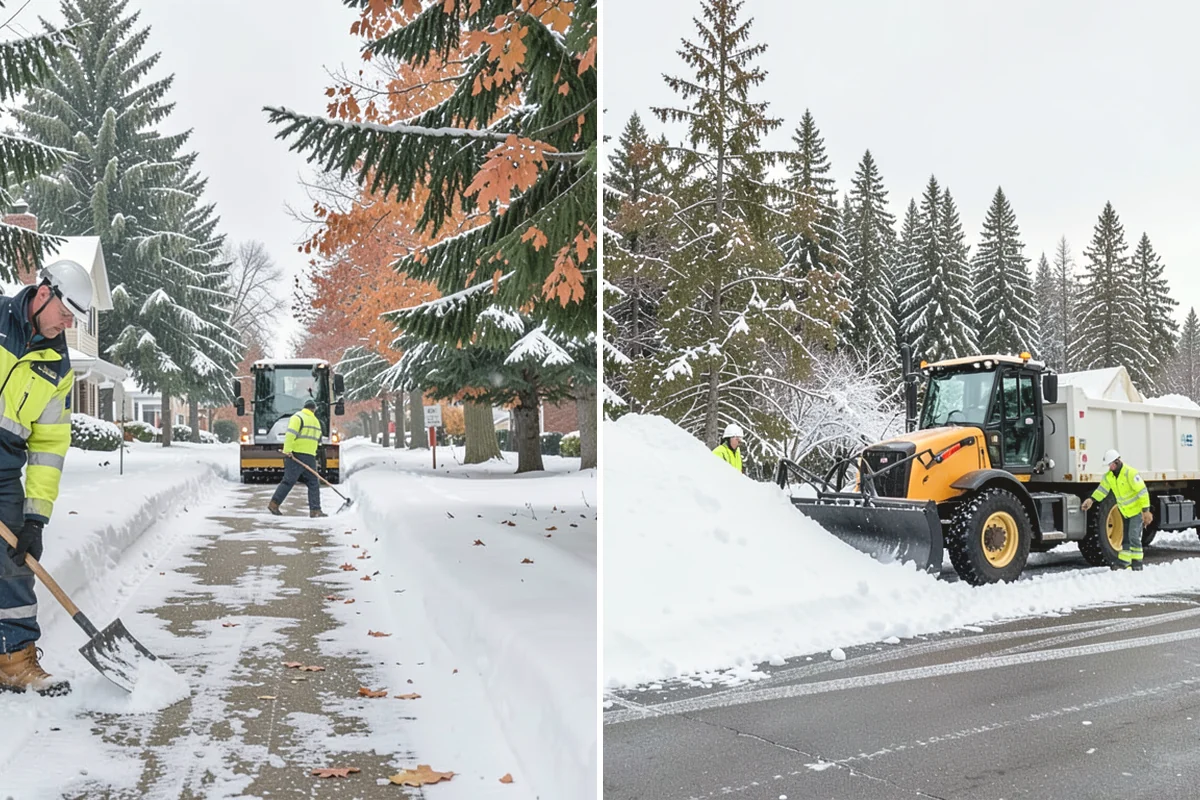 Hotel Snow Plowing in Ruston, Pierce County, WA - Set 24-hour priorities for the porte-cochere, entrances, and guest lot