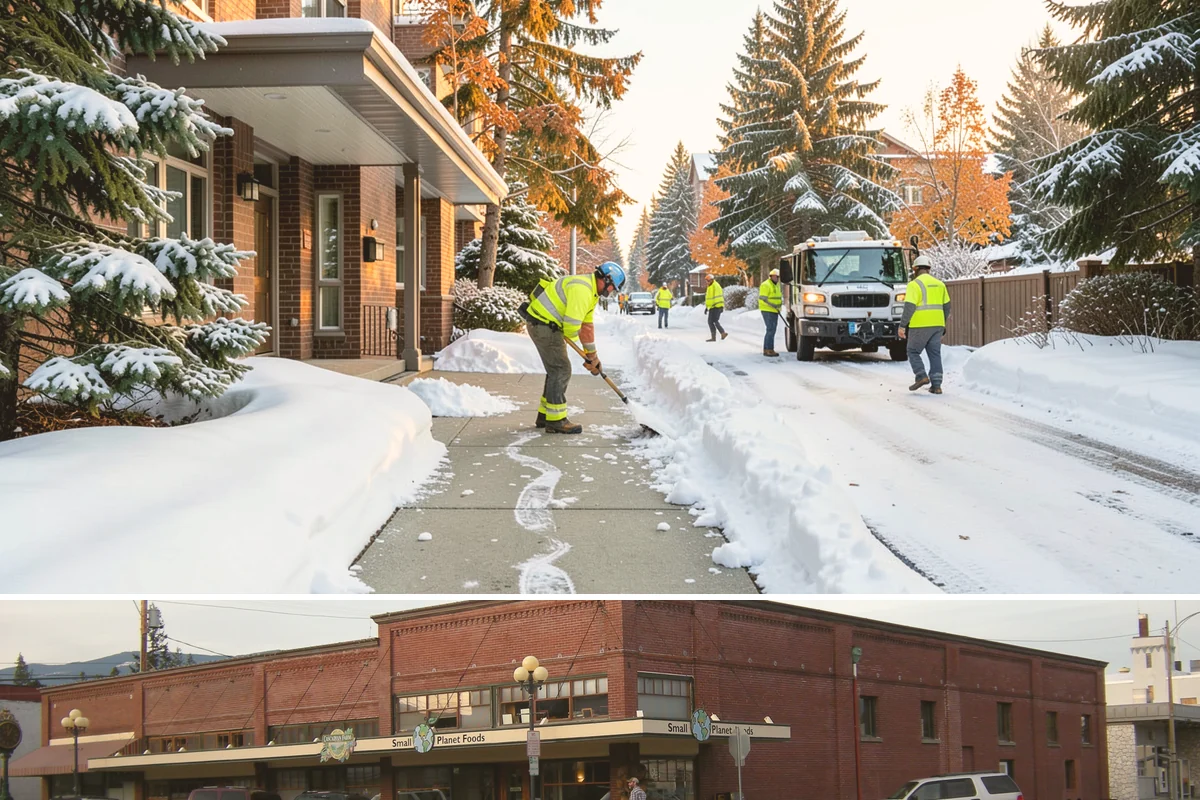 Hotel Snow Plowing in Sedro-Woolley, Skagit County, WA - Arrange 24-hour seasonal coverage before winter so guests always arrive to a clear entrance.