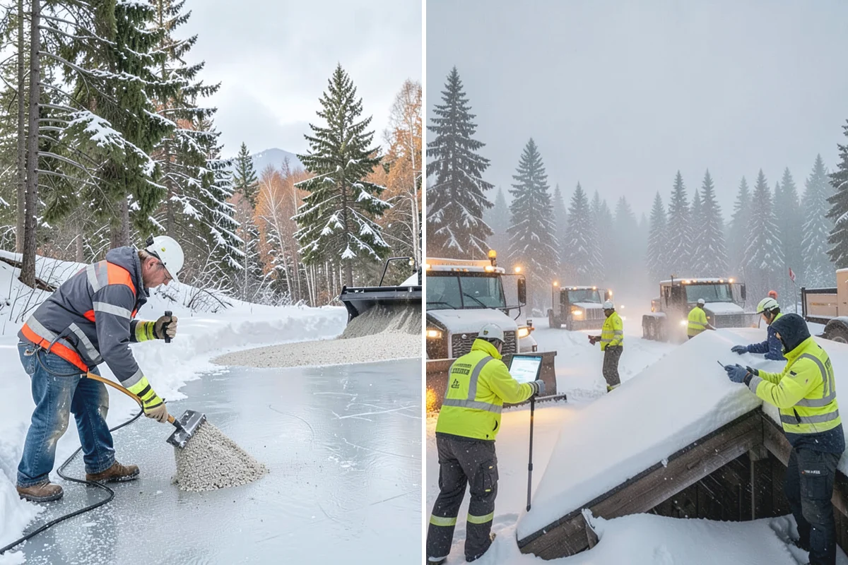 Hotel Snow Plowing in Skykomish, King County, WA - Set 24-hour priorities for the porte-cochere, entrances, and guest lot