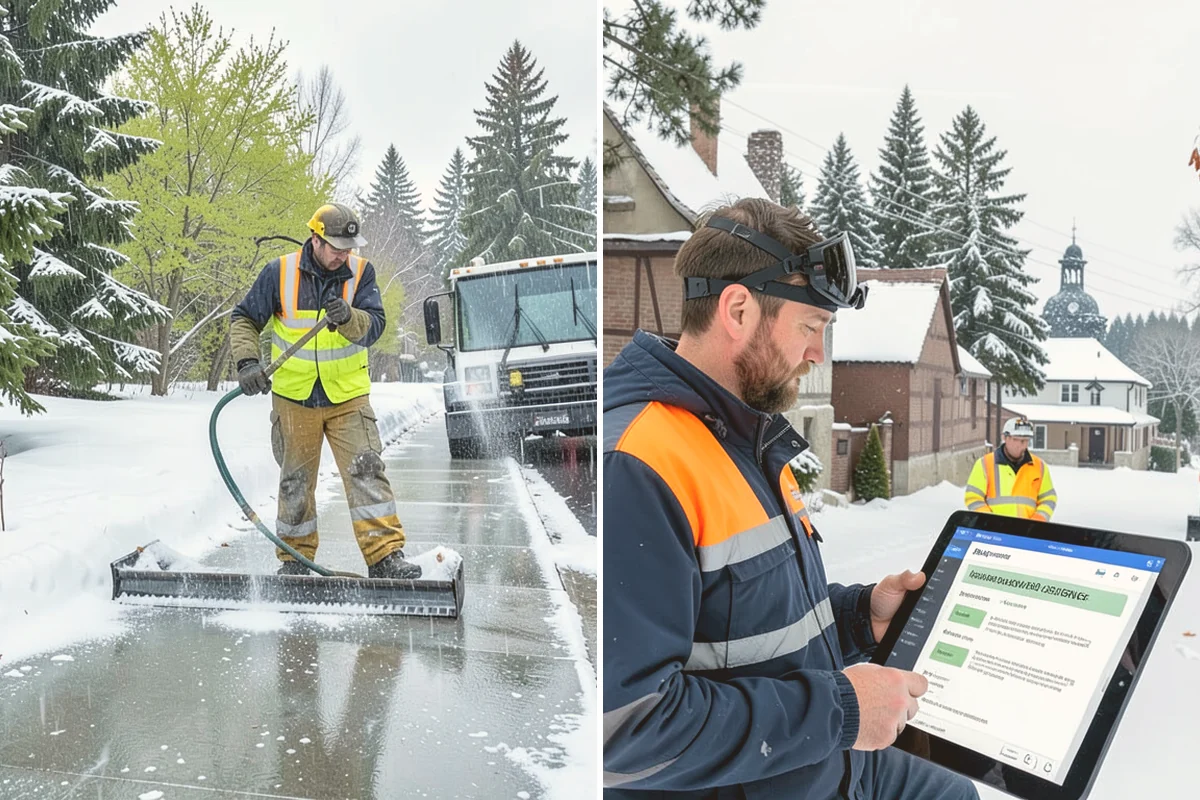 Hotel Snow Plowing in Snohomish, Snohomish County, WA - Set 24-hour priorities for the porte-cochere, entrances, and guest lot