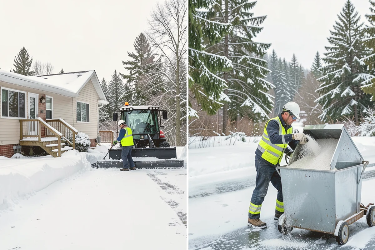Hotel Snow Plowing in Stanwood, Snohomish County, WA - Set 24-hour priorities for the porte-cochere, entrances, and guest lot