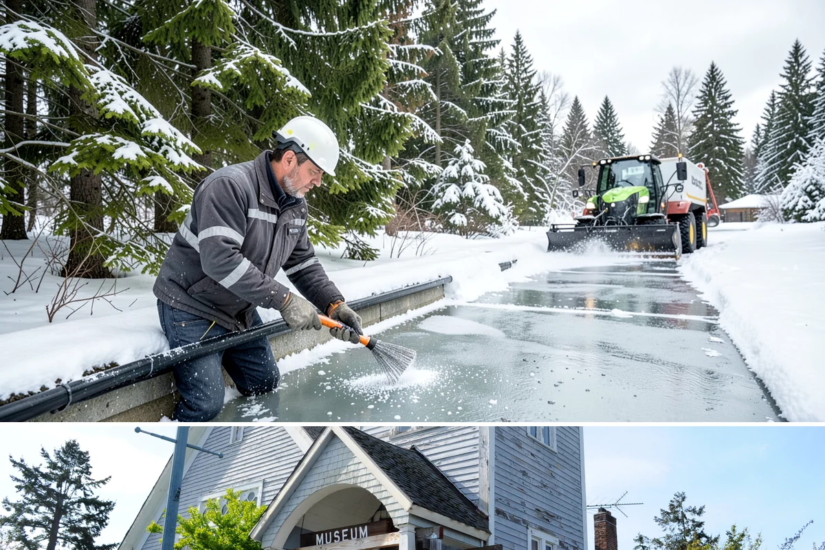 Hotel Snow Plowing in Steilacoom, Pierce County, WA - Arrange 24-hour seasonal coverage before winter so guests always arrive to a clear entrance.