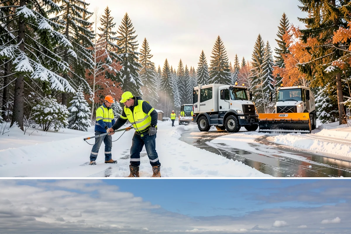 Hotel Snow Plowing in University Place, Pierce County, WA - Arrange 24-hour seasonal coverage before winter so guests always arrive to a clear entrance.