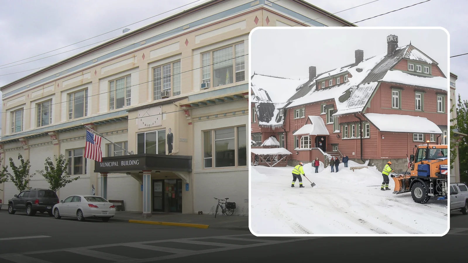Hotel Snow Removal in Anacortes, Skagit County, WA - Keep guests arriving and departing safely by clearing hotel entrances, drive courts, and lots around the clock during winter...