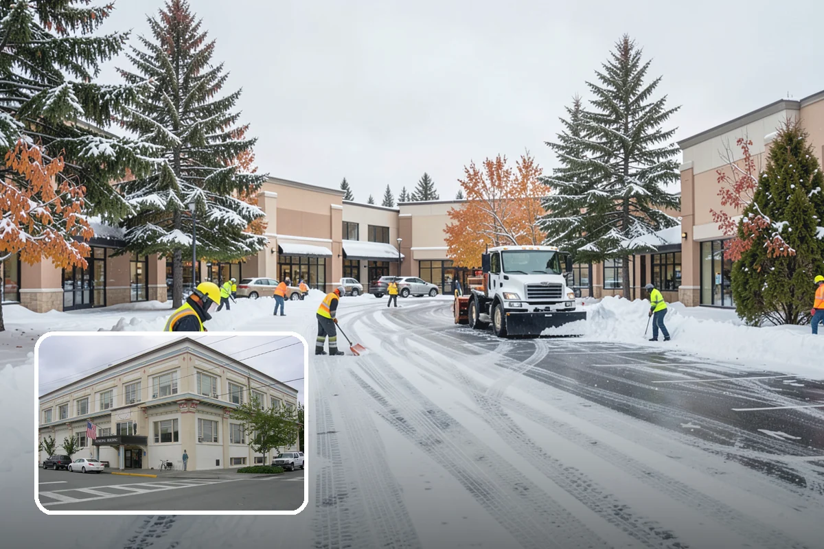 Hotel Snow Removal in Anacortes, Skagit County, WA - Round-the-clock clearing for guest arrivals