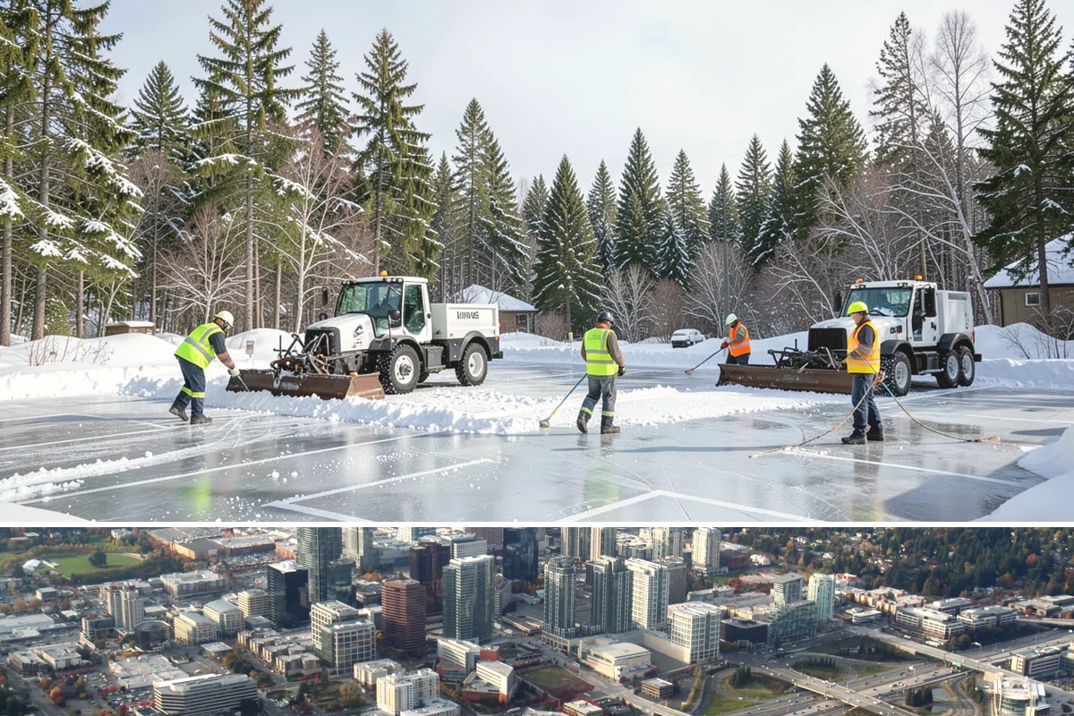 Hotel Snow Removal in Bellevue, King County, WA - Hotels need continuous coverage during holiday travel weeks and January cold snaps when guest arrivals continue regardless of...