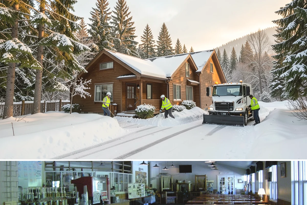 Hotel Snow Removal in Black Diamond, King County, WA - Hotels need continuous coverage during holiday travel weeks and January cold snaps when guest arrivals continue regardless of...