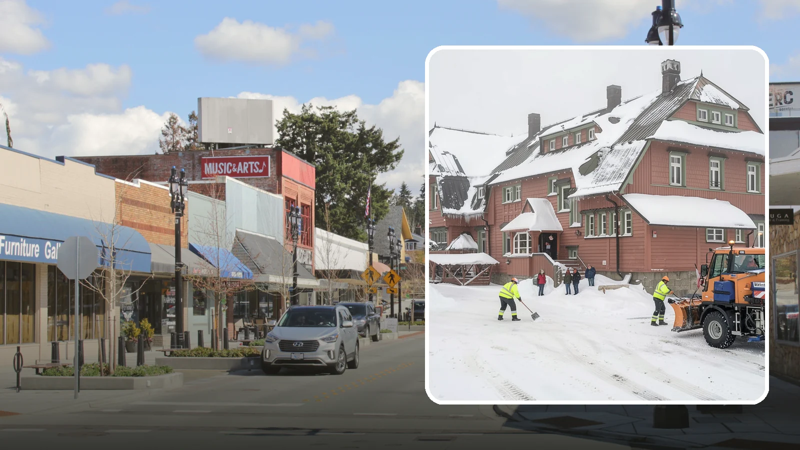 Hotel Snow Removal in Bothell, King County, WA - Keep guests arriving and departing safely by clearing hotel entrances, drive courts, and lots around the clock during winter...