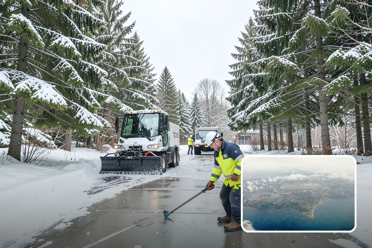 Hotel Snow Removal in Burien, King County, WA - Round-the-clock clearing for guest arrivals
