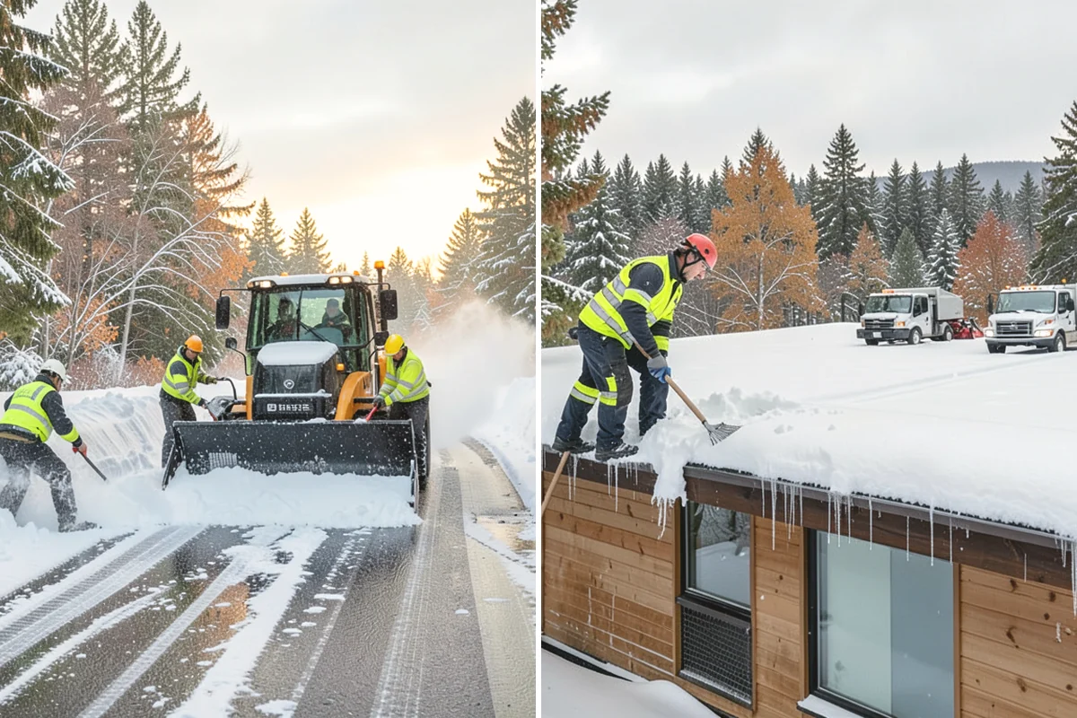 Hotel Snow Removal in Burlington, Skagit County, WA - Review arrival drive, guest parking, and shuttle routes