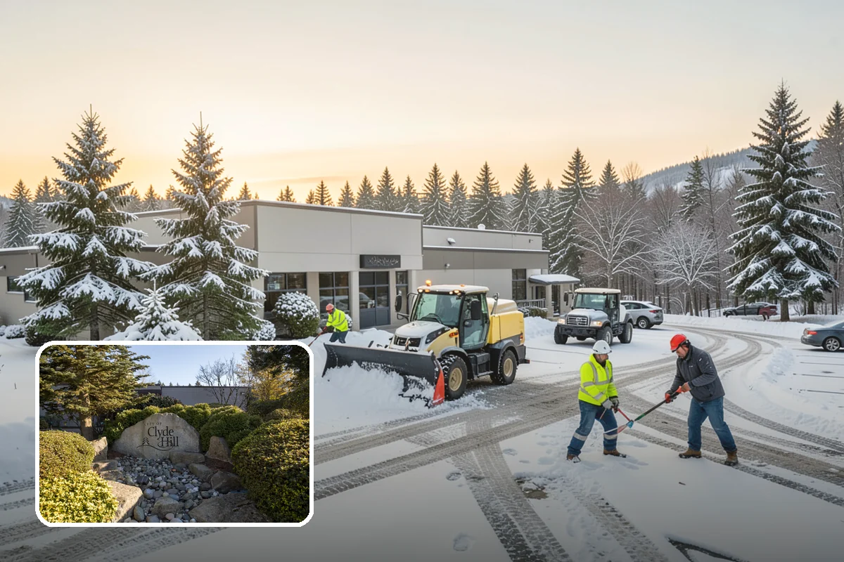 Hotel Snow Removal in Clyde Hill, King County, WA - Round-the-clock clearing for guest arrivals