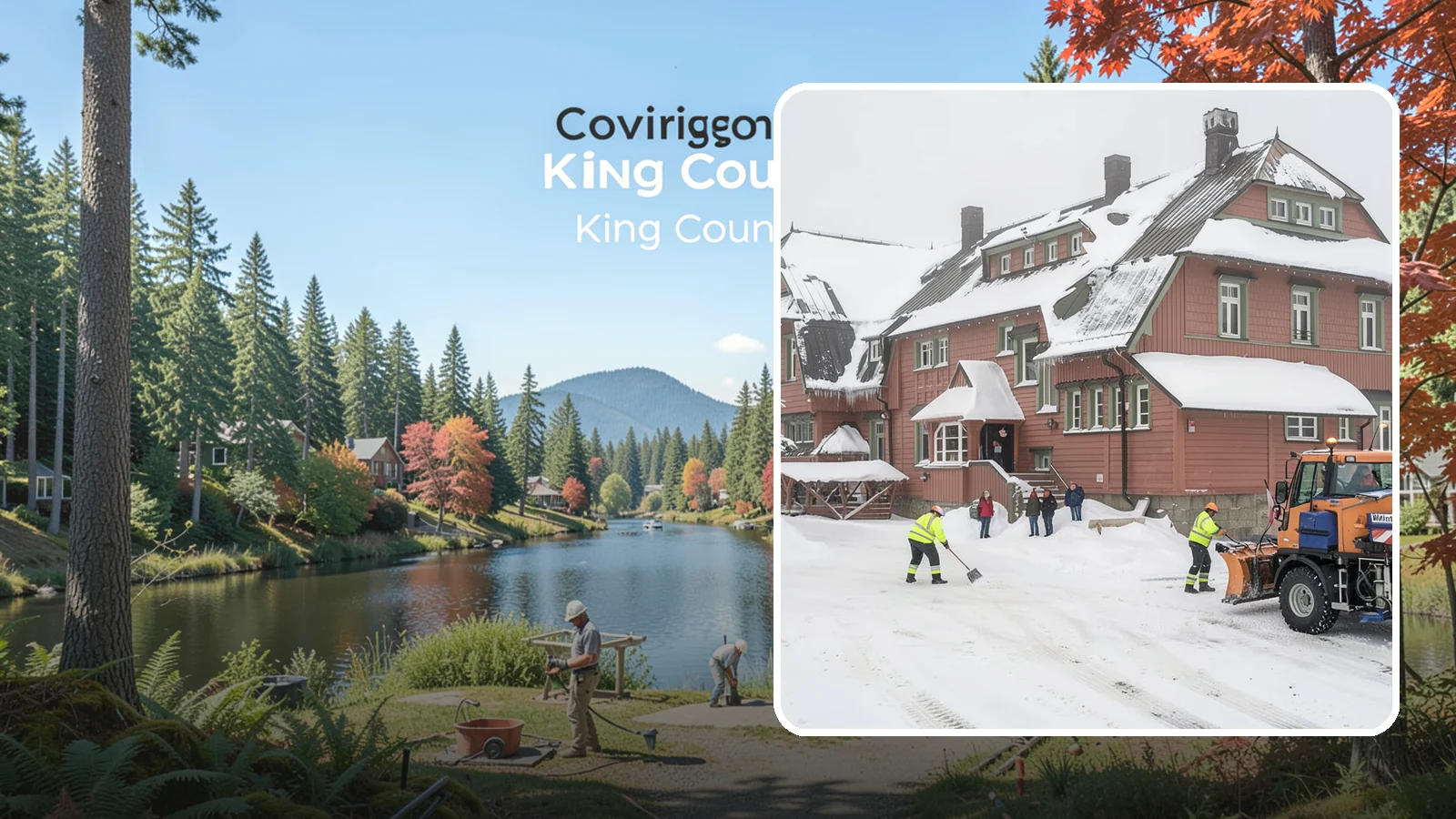 Hotel Snow Removal in Covington, King County, WA - Keep guests arriving and departing safely by clearing hotel entrances, drive courts, and lots around the clock during winter...