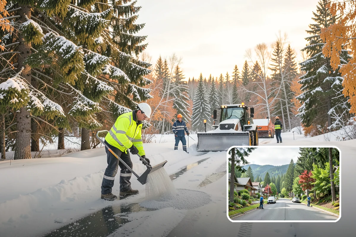 Hotel Snow Removal in Darrington, Snohomish County, WA - Round-the-clock clearing for guest arrivals