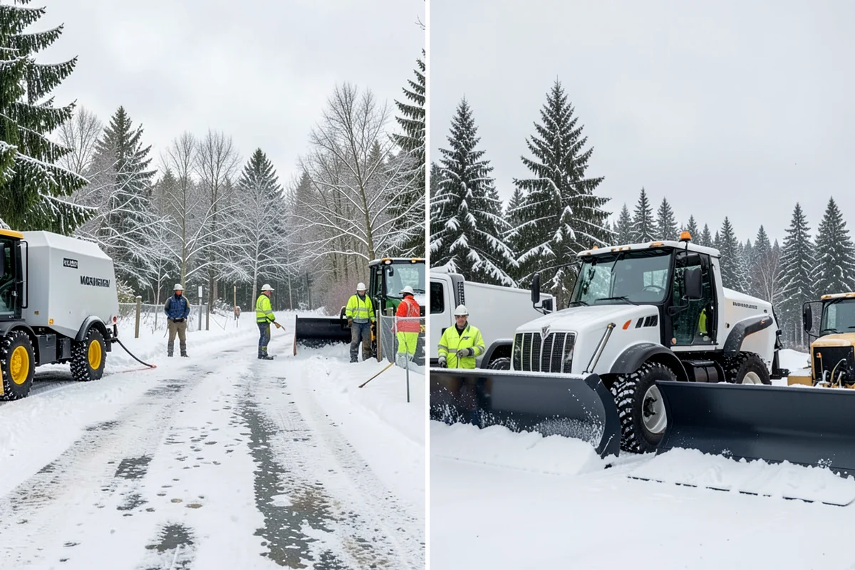Hotel Snow Removal in DuPont, Pierce County, WA - Review arrival drive, guest parking, and shuttle routes