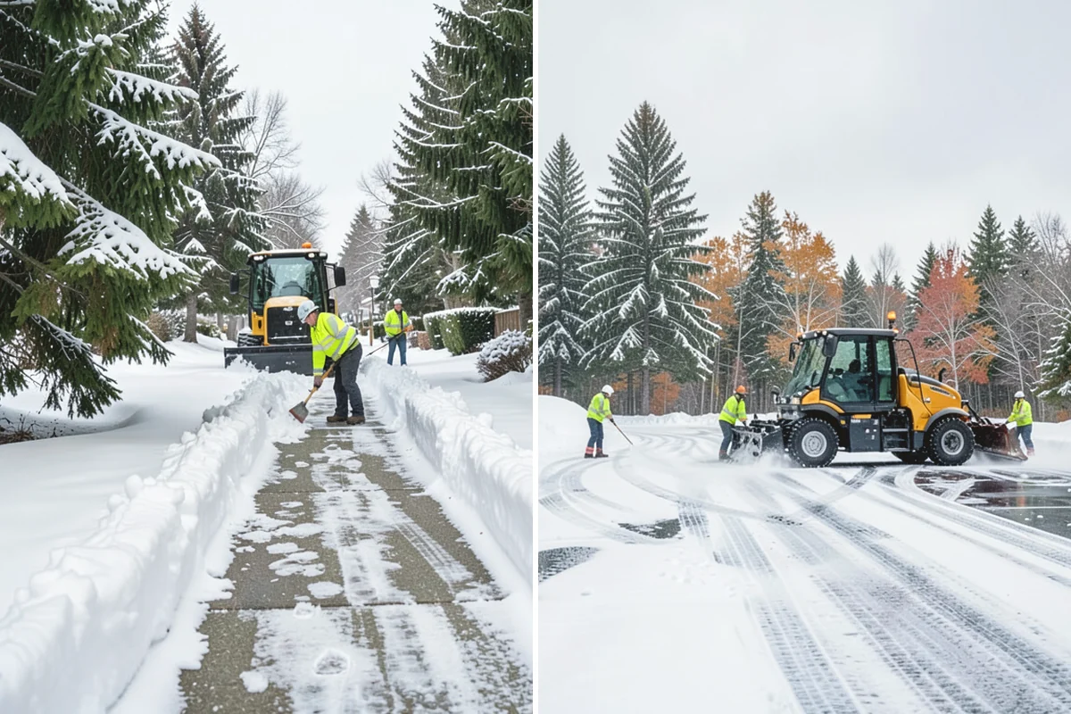 Hotel Snow Removal in Duvall, King County, WA - Review arrival drive, guest parking, and shuttle routes