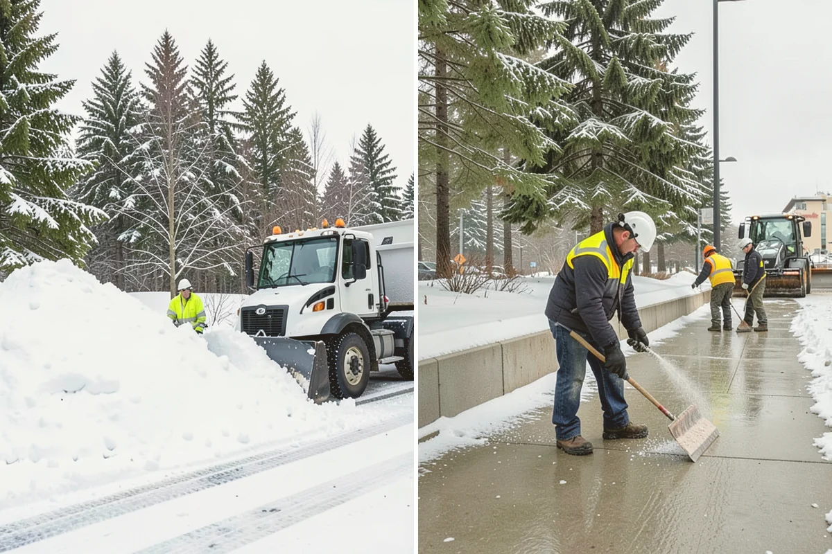Hotel Snow Removal in Eatonville, Pierce County, WA - Review arrival drive, guest parking, and shuttle routes