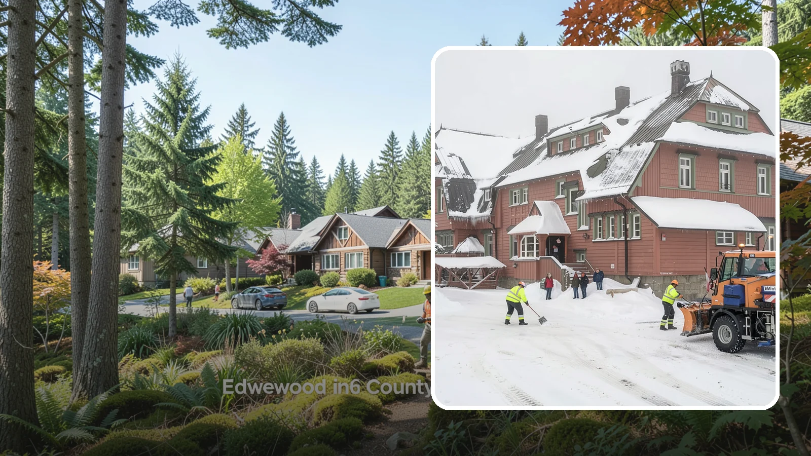 Hotel Snow Removal in Edgewood, Pierce County, WA - Keep guests arriving and departing safely by clearing hotel entrances, drive courts, and lots around the clock during winter...