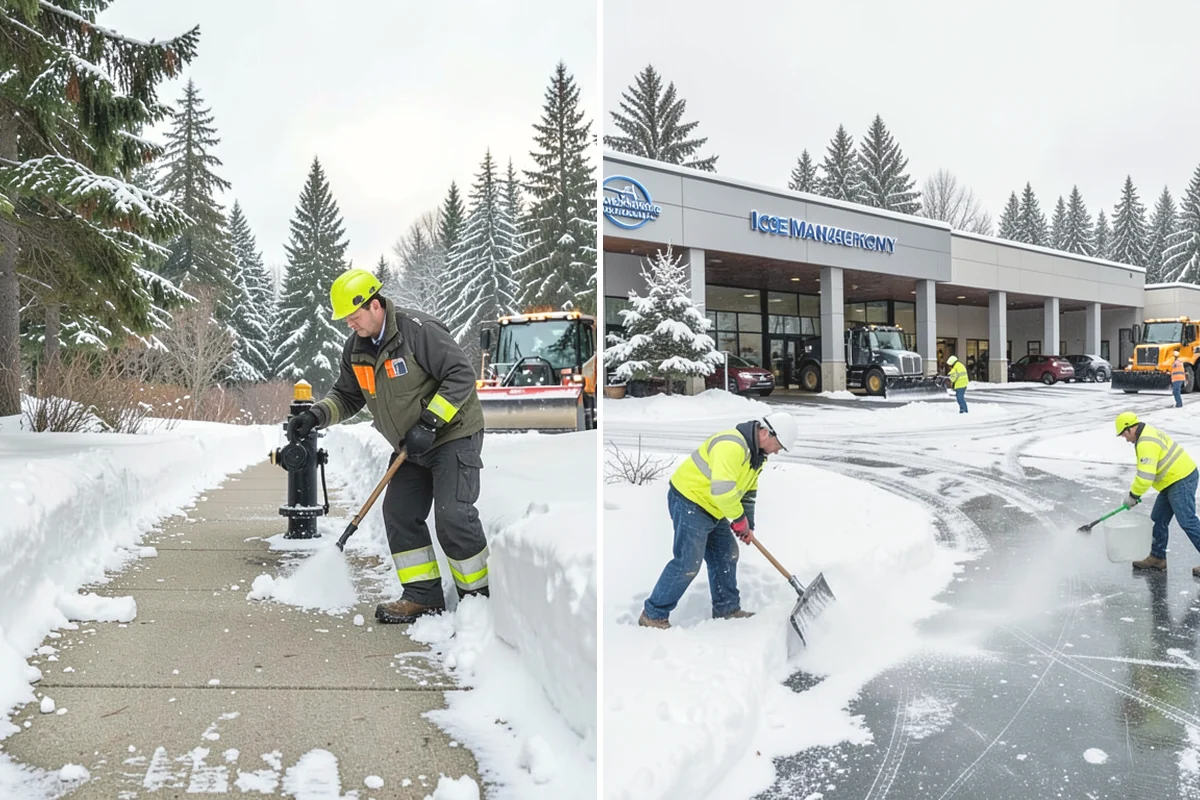 Hotel Snow Removal in Edgewood, Pierce County, WA - Review arrival drive, guest parking, and shuttle routes