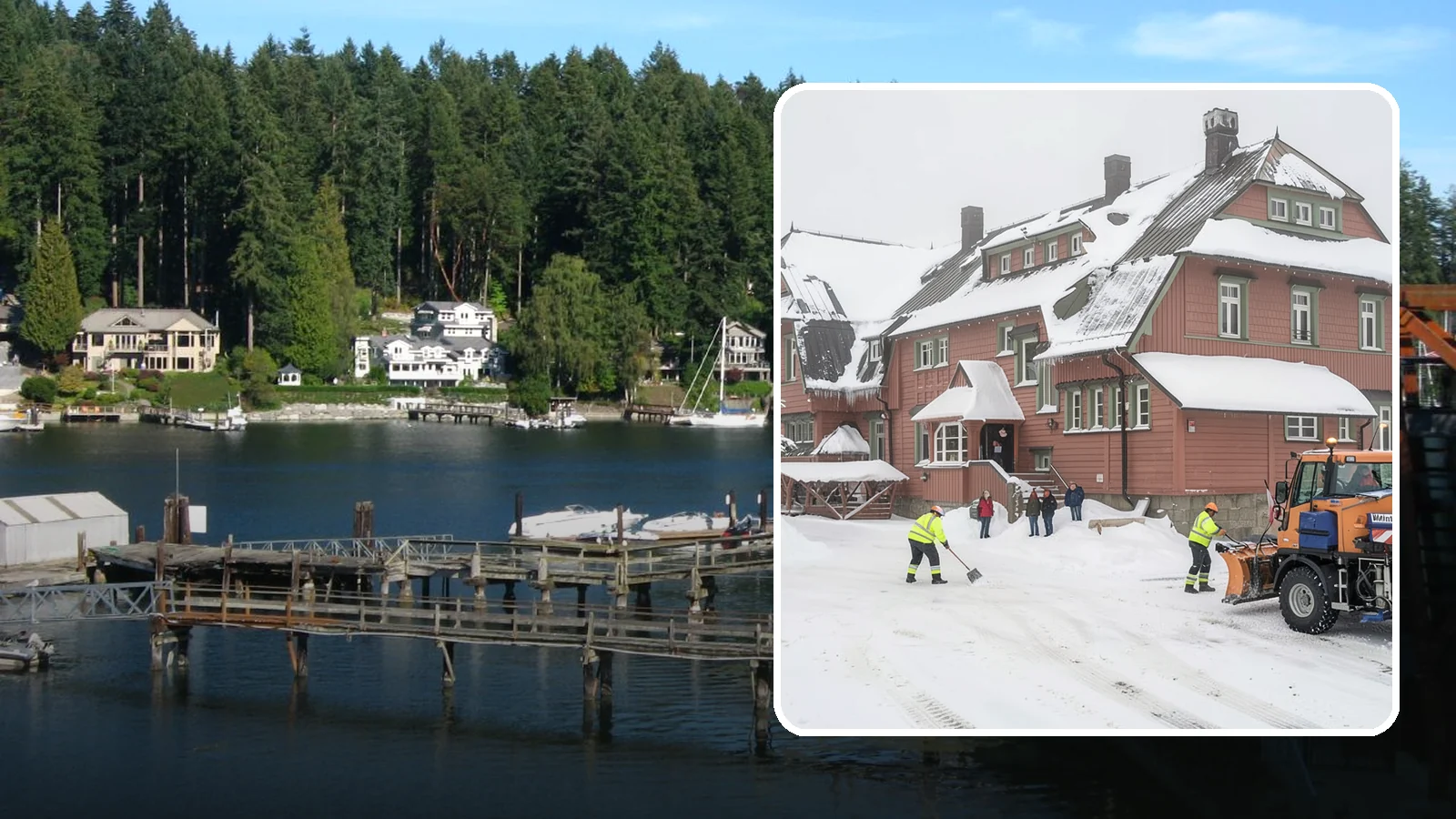 Hotel Snow Removal in Gig Harbor, Pierce County, WA - Keep guests arriving and departing safely by clearing hotel entrances, drive courts, and lots around the clock during winter...