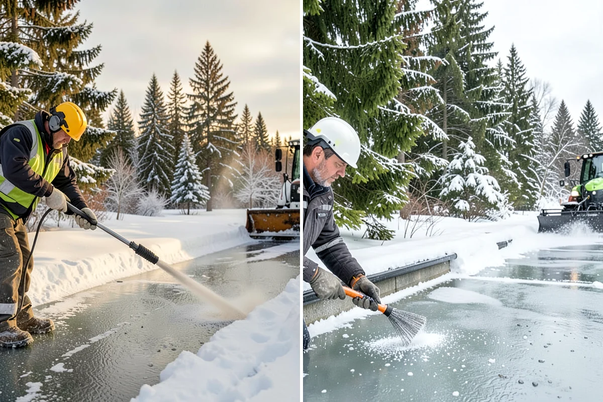 Hotel Snow Removal in Gig Harbor, Pierce County, WA - Review arrival drive, guest parking, and shuttle routes