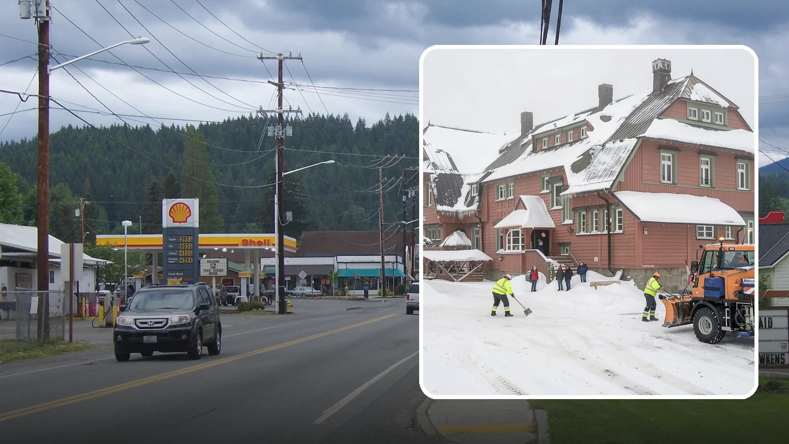 Hotel Snow Removal in Granite Falls, Snohomish County, WA - Keep guests arriving and departing safely by clearing hotel entrances, drive courts, and lots around the clock during winter...
