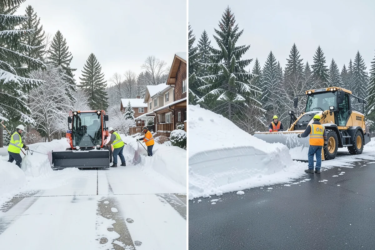 Hotel Snow Removal in Granite Falls, Snohomish County, WA - Review arrival drive, guest parking, and shuttle routes