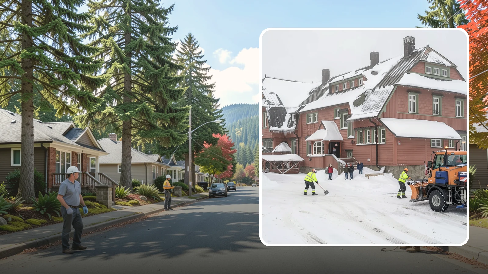 Hotel Snow Removal in Hunts Point, King County, WA - Keep guests arriving and departing safely by clearing hotel entrances, drive courts, and lots around the clock during winter...