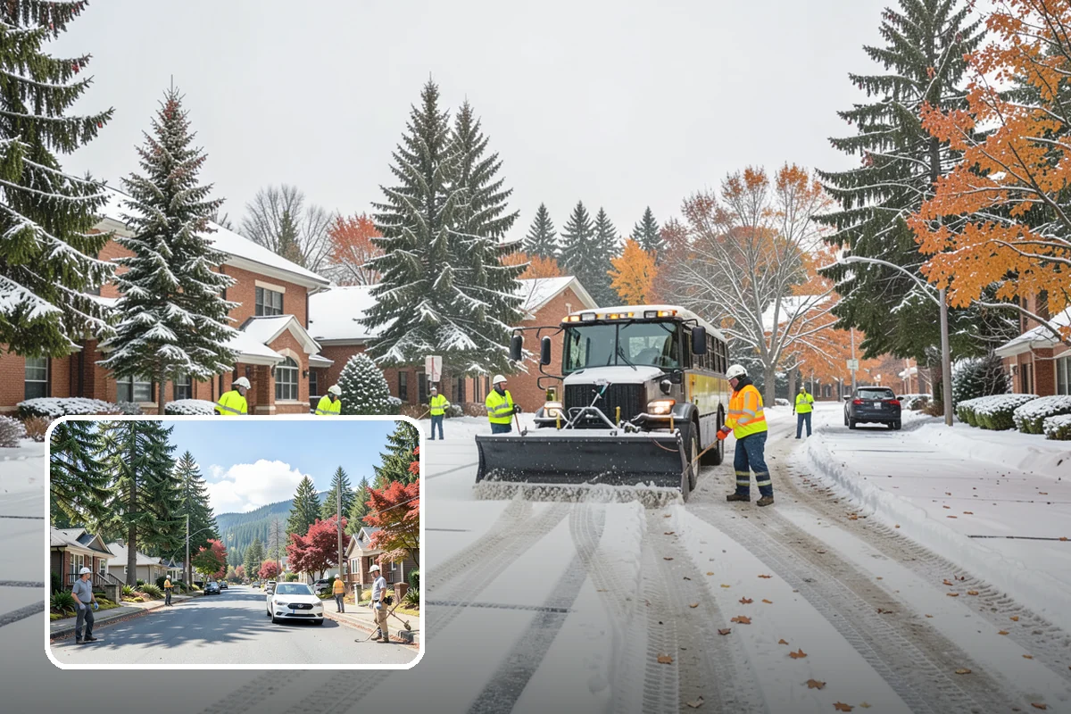 Hotel Snow Removal in Hunts Point, King County, WA - Round-the-clock clearing for guest arrivals