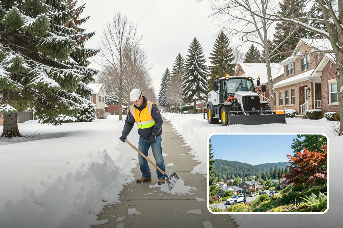 Hotel Snow Removal in Index, Snohomish County, WA - Round-the-clock clearing for guest arrivals