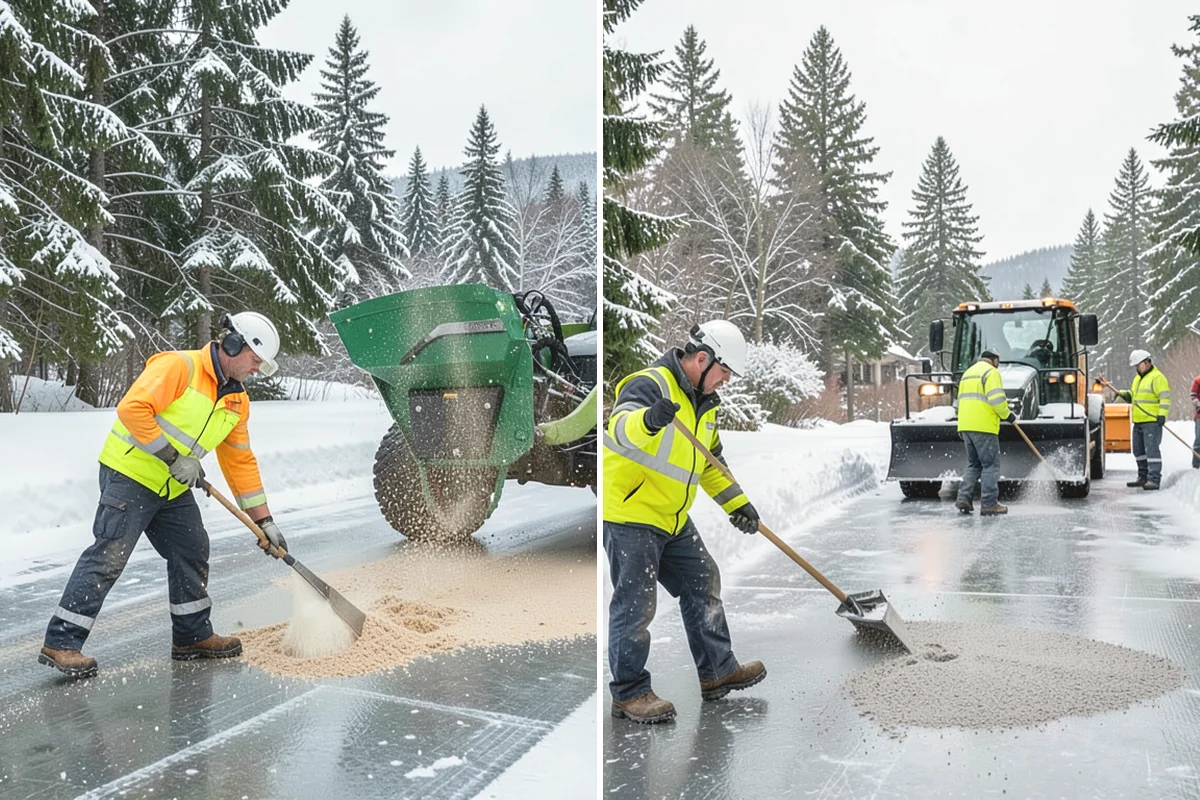Hotel Snow Removal in Issaquah, King County, WA - Review arrival drive, guest parking, and shuttle routes
