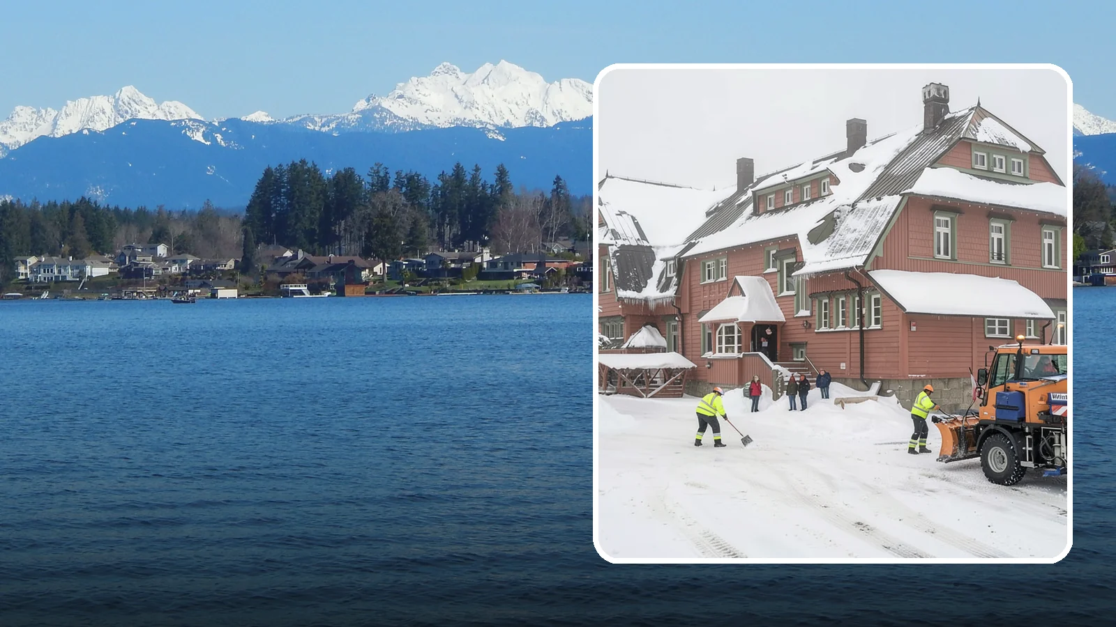 Hotel Snow Removal in Lake Stevens, Snohomish County, WA - Keep guests arriving and departing safely by clearing hotel entrances, drive courts, and lots around the clock during winter...