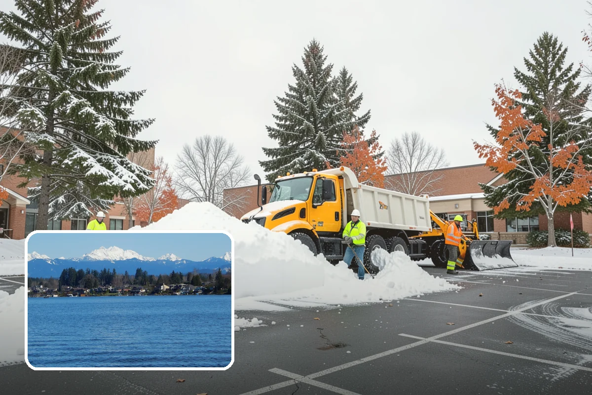 Hotel Snow Removal in Lake Stevens, Snohomish County, WA - Round-the-clock clearing for guest arrivals