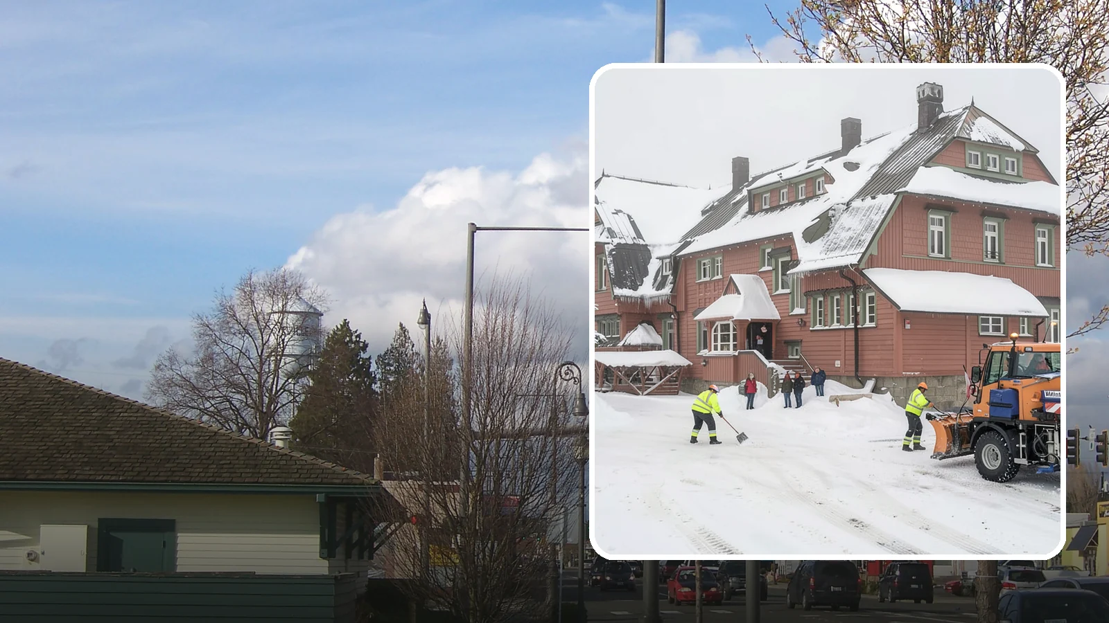 Hotel Snow Removal in Marysville, Snohomish County, WA - Keep guests arriving and departing safely by clearing hotel entrances, drive courts, and lots around the clock during winter...