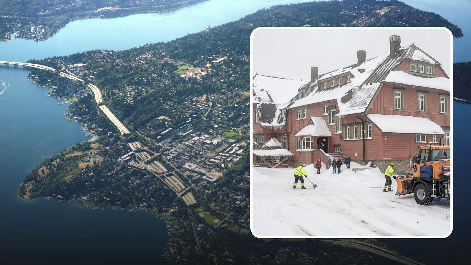 Hotel Snow Removal in Mercer Island, King County, WA - Keep guests arriving and departing safely by clearing hotel entrances, drive courts, and lots around the clock during winter...