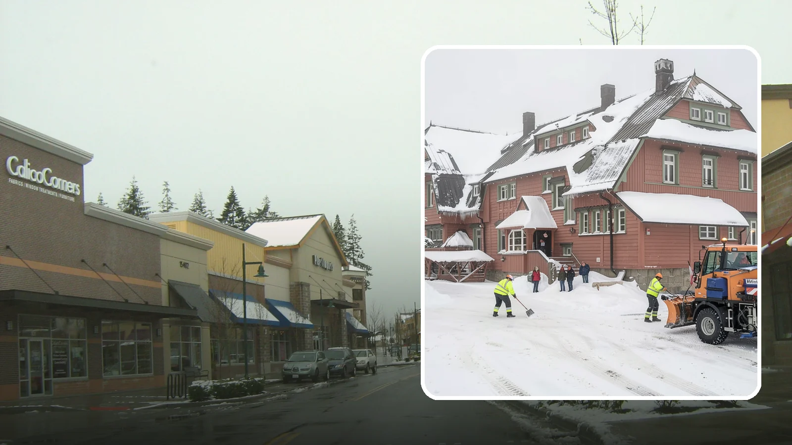 Hotel Snow Removal in Mill Creek, Snohomish County, WA - Keep guests arriving and departing safely by clearing hotel entrances, drive courts, and lots around the clock during winter...