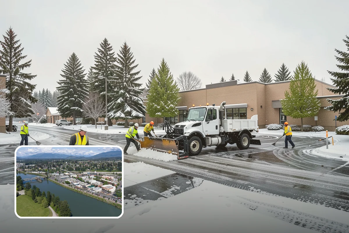 Hotel Snow Removal in Mount Vernon, Skagit County, WA - Round-the-clock clearing for guest arrivals