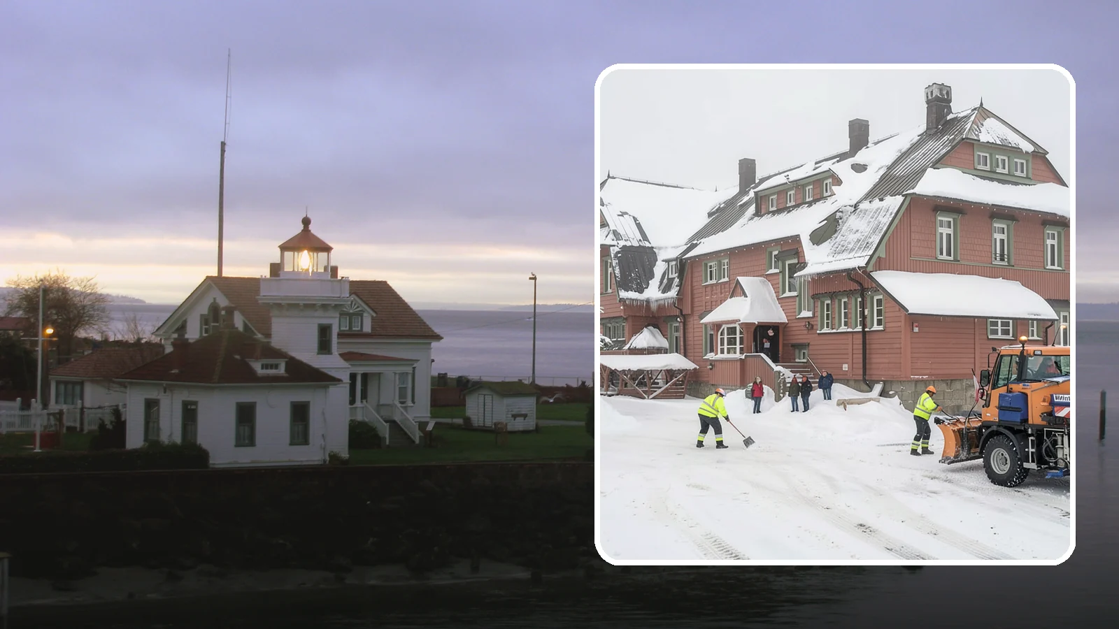 Hotel Snow Removal in Mukilteo, Snohomish County, WA - Keep guests arriving and departing safely by clearing hotel entrances, drive courts, and lots around the clock during winter...