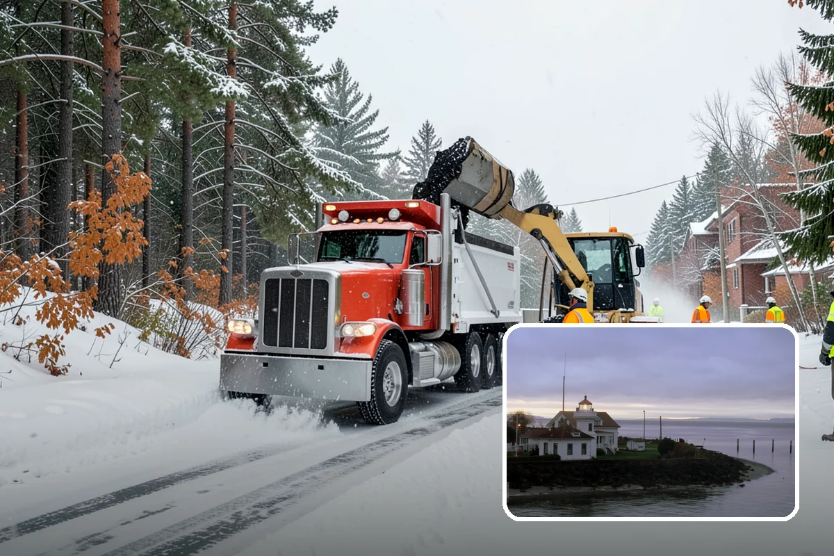 Hotel Snow Removal in Mukilteo, Snohomish County, WA - Round-the-clock clearing for guest arrivals