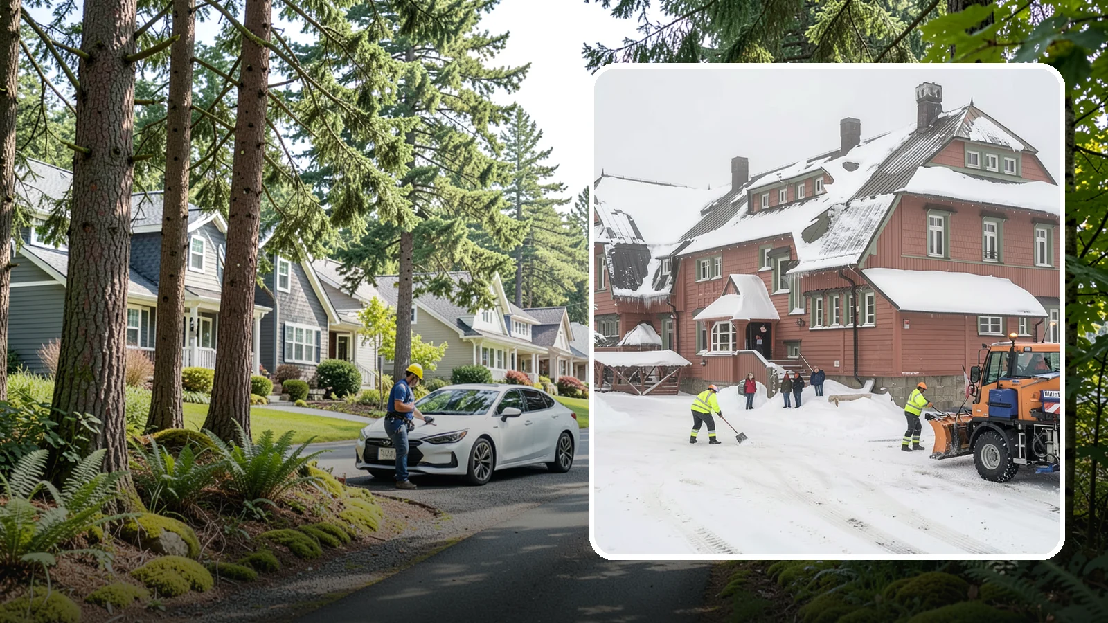 Hotel Snow Removal in Normandy Park, King County, WA - Keep guests arriving and departing safely by clearing hotel entrances, drive courts, and lots around the clock during winter...