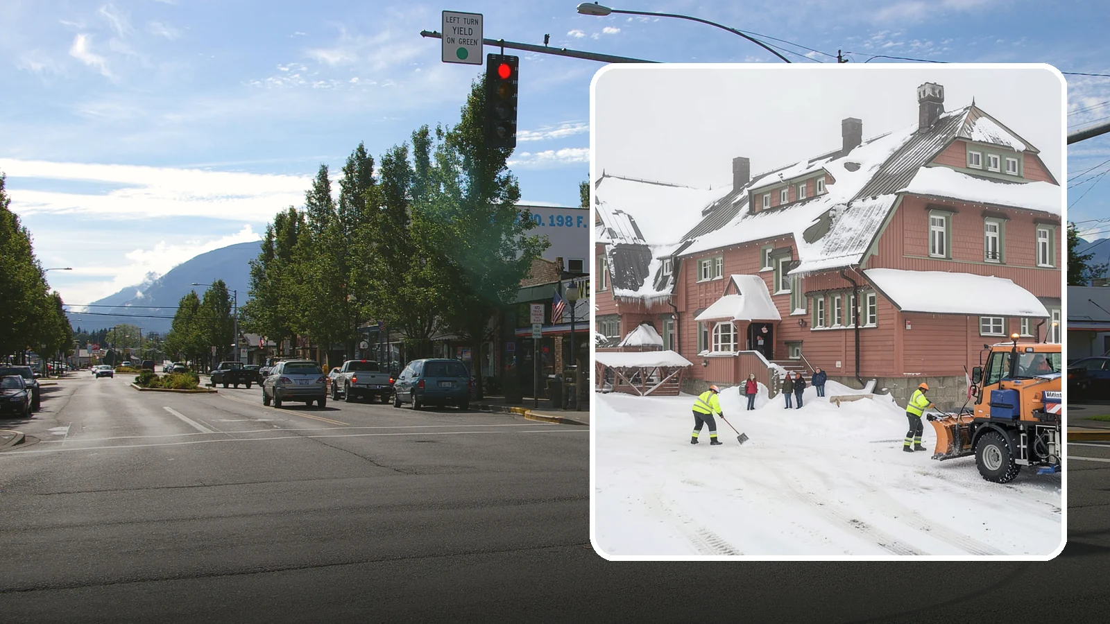 Hotel Snow Removal in North Bend, King County, WA - Keep guests arriving and departing safely by clearing hotel entrances, drive courts, and lots around the clock during winter...